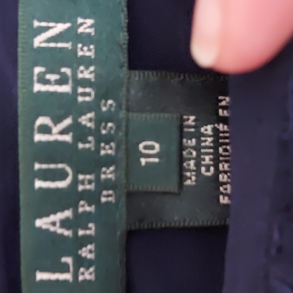 Ralph Lauren Blue Lace Dress - Picture 3 of 5